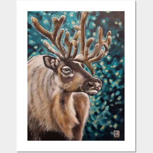 Caribou Reindeer Posters and Art